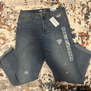 Old Navy Power Slim Straight Jeans BWT Size 14